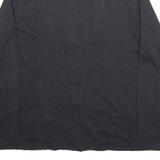 Womens Track Jacket Black Crazy Pattern XL