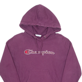CHAMPION REVERSE WEAVE Mens Purple Hoodie XS