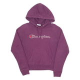 CHAMPION REVERSE WEAVE Mens Purple Hoodie XS