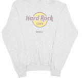 HARD ROCK CAFE ROME Womens Grey Hoodie M