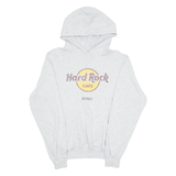 HARD ROCK CAFE ROME Womens Grey Hoodie M