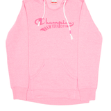 CHAMPION Womens Pink Hoodie M