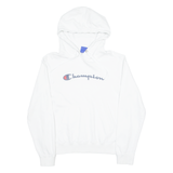 CHAMPION Mens White Hoodie M
