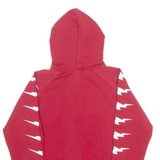 ADIDAS Boys Red Hoodie Full Zip L