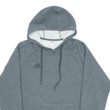 ADIDAS Mens Grey Hoodie M