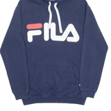 FILA Mens Blue Hoodie S