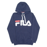 FILA Mens Blue Hoodie S