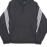ADIDAS Womens Black Hoodie M