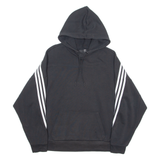 ADIDAS Womens Black Hoodie M