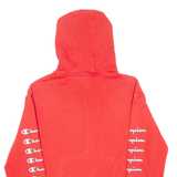 CHAMPION Mens Red Hoodie S