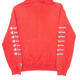 CHAMPION Mens Red Hoodie S