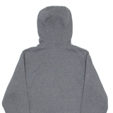 NIKE Mens Grey Hoodie Full Zip S