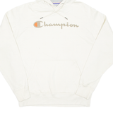 CHAMPION Mens Beige Hoodie M