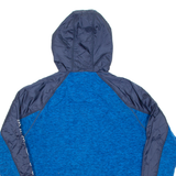 NAUTICA Mens Blue Hoodie Full Zip M