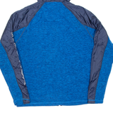NAUTICA Mens Blue Hoodie Full Zip M