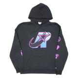 CHAMPION Womens Black Hoodie L