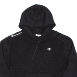 CHAMPION Womens Black Hoodie XL