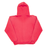 CHAMPION Wisconsin Mens Red Hoodie Full Zip USA S