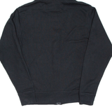 CHAMPION Mens Black Hoodie Full Zip S
