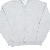 CHAMPION Womens Grey Hoodie Full Zip M