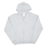 CHAMPION Womens Grey Hoodie Full Zip M