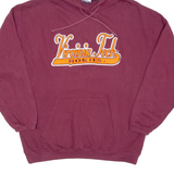 VARSITY ATHLETICS Mens Maroon Hoodie USA XL
