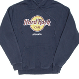 HARD ROCK CAFE Atlanta Womens Blue Hoodie M