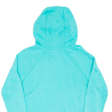 NIKE Womens Blue Hoodie S