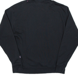 CHAMPION Mens Black Hoodie L