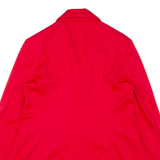MARELLA Womens Blazer Jacket Red UK 10