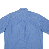 DICKIES Mens Plain Shirt Blue 2XL