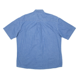 DICKIES Mens Plain Shirt Blue 2XL