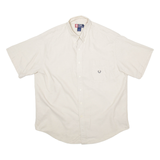 CHAPS Mens Plain Shirt Beige XL