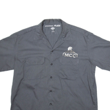 DICKIES Mens Plain Shirt Grey L