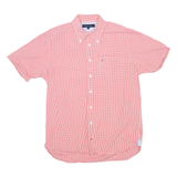 TOMMY HILFIGER Mens Shirt Red Check M