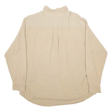 WOOLRICH Mens Plain Shirt Beige Long Sleeve XL
