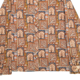 TALL SHOP Womens Shirt Brown Long Sleeve M