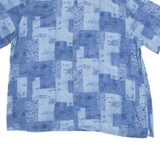 BATCK BAY Easy Care Mens Shirt Blue 2XL
