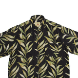 Mens Shirt Green Floral XL