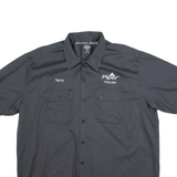 DICKIES Terry Piper Tooling Mens Worker Shirt Grey XL
