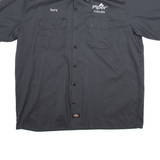 DICKIES Terry Piper Tooling Mens Worker Shirt Grey XL