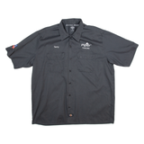 DICKIES Terry Piper Tooling Mens Worker Shirt Grey XL