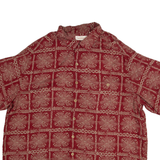CARIBBEAN Mens Shirt Red 2XL