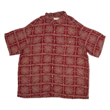 CARIBBEAN Mens Shirt Red 2XL