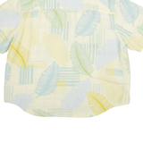 PARADISE COLLECTION Mens Hawaiian Shirt Green Floral 2XL