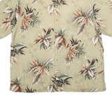 SADDLEBRED Mens Shirt Green Floral 2XL