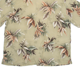 SADDLEBRED Mens Shirt Green Floral 2XL