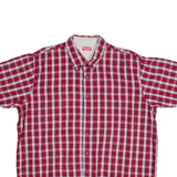 WRANGLER Premium Quality Mens Shirt Red Check XL
