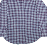 TOMMY HILFIGER Mens Shirt Blue Check Long Sleeve M
