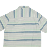 WOOLRICH Mens Shirt Blue Striped L